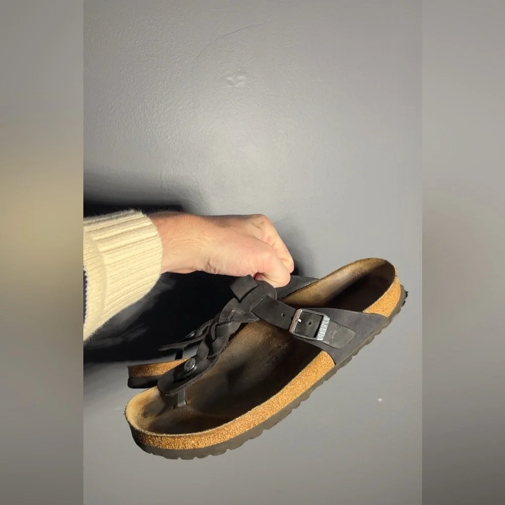 Birkenstock Gizeh Braided Sandals Size EU 40 - Picture 5 of 7